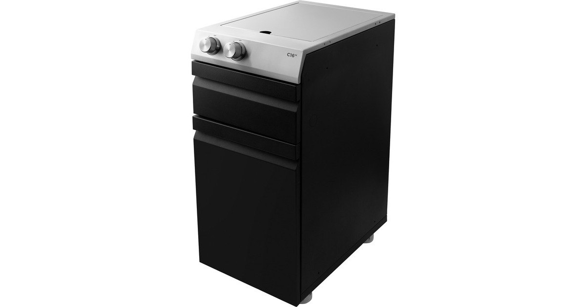 Otto Wilde Grillers C16 Modul mit Kochfeld, 1 Schublade + 1 Tür, Gaskocher(schwarz/edelstahl, für G32 Connected, G32 Smart)