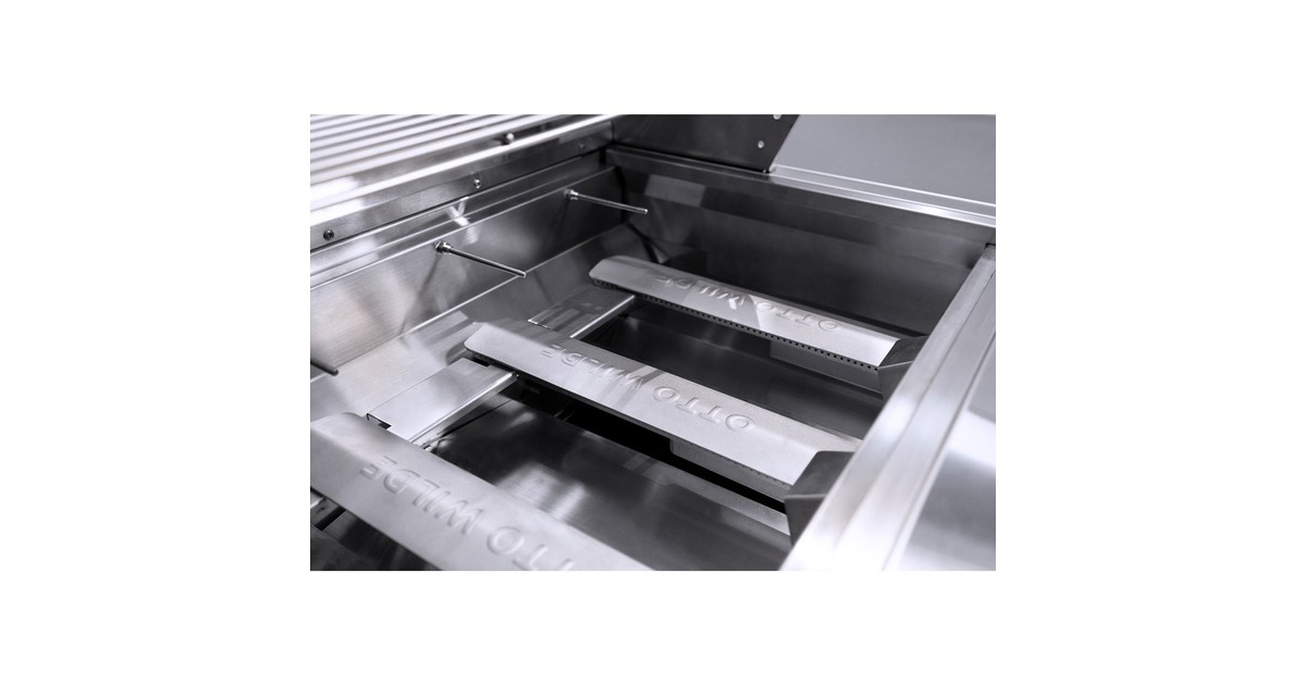 Otto Wilde Grillers Gasgrill G32 Connected, 3 Schubladen + 1 Tür(schwarz/edelstahl, mit Heckbrenner)