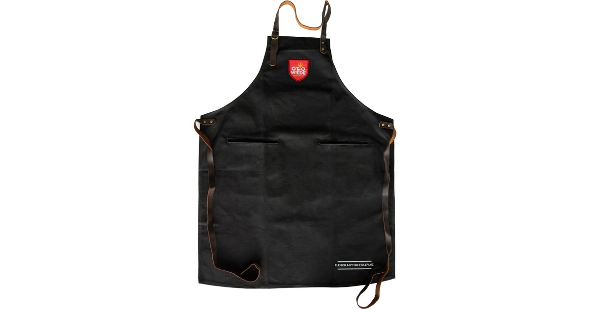 Otto Wilde Grillers Grillschürze(schwarz)