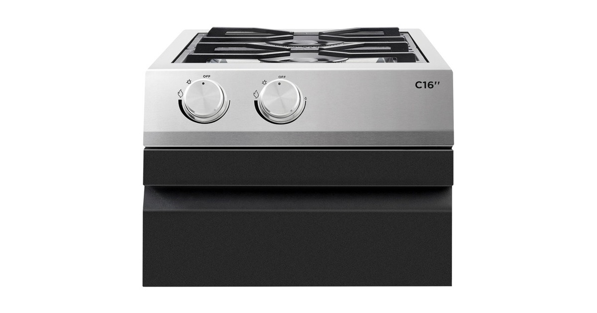 Otto Wilde Grillers Kochfeld C16 Add On, 1 Schublade, Gaskocher(schwarz/edelstahl, für G32 Connected, G32 Smart) Otto Wilde Grillers Kochfeld C16 Add On, 1 Schublade, Gaskocher(schwarz/edelstahl, für G32 Connected, G32 Smart)