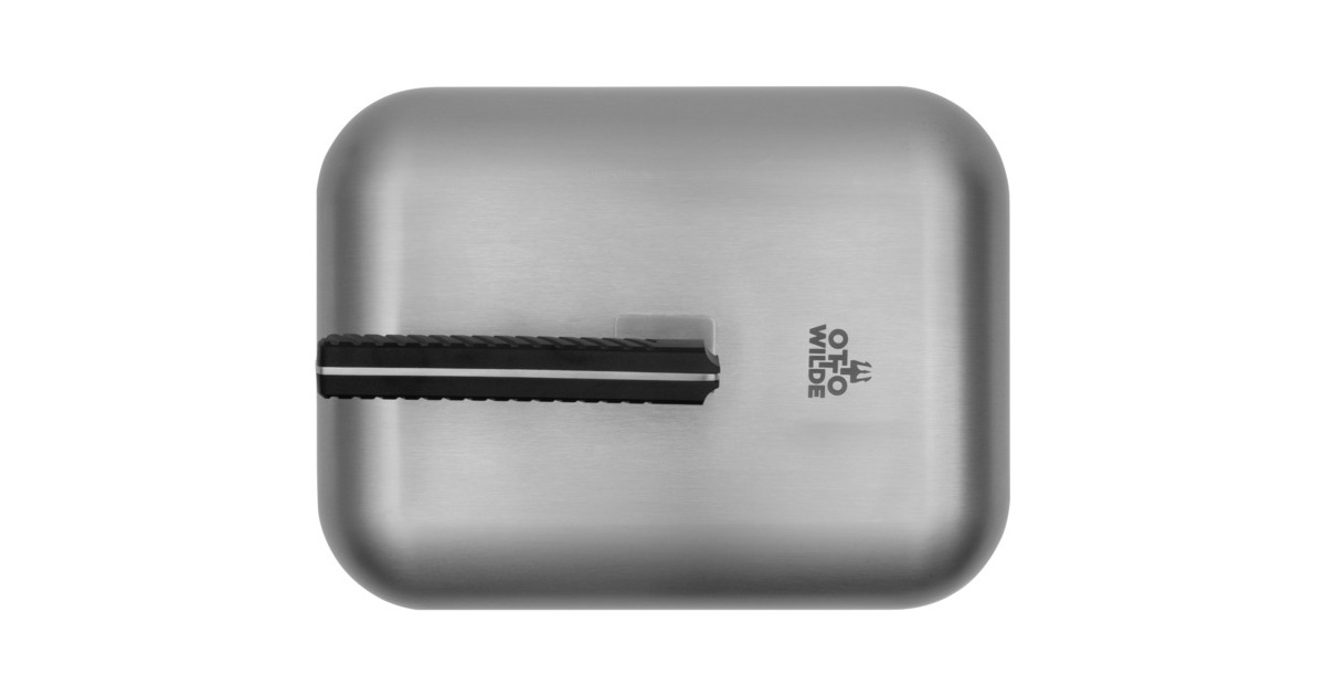 Otto Wilde Grillers Plancha-Haube 420124, Abdeckung(edelstahl/schwarz, für Gasgrill G32 Smart / Connected)
