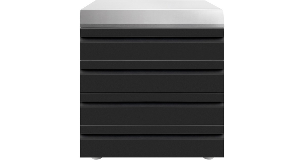Otto Wilde Grillers S32 4 durchgehende Schubladen 490212, Schrank(schwarz) Otto Wilde Grillers S32 4 durchgehende Schubladen 490212, Schrank(schwarz)