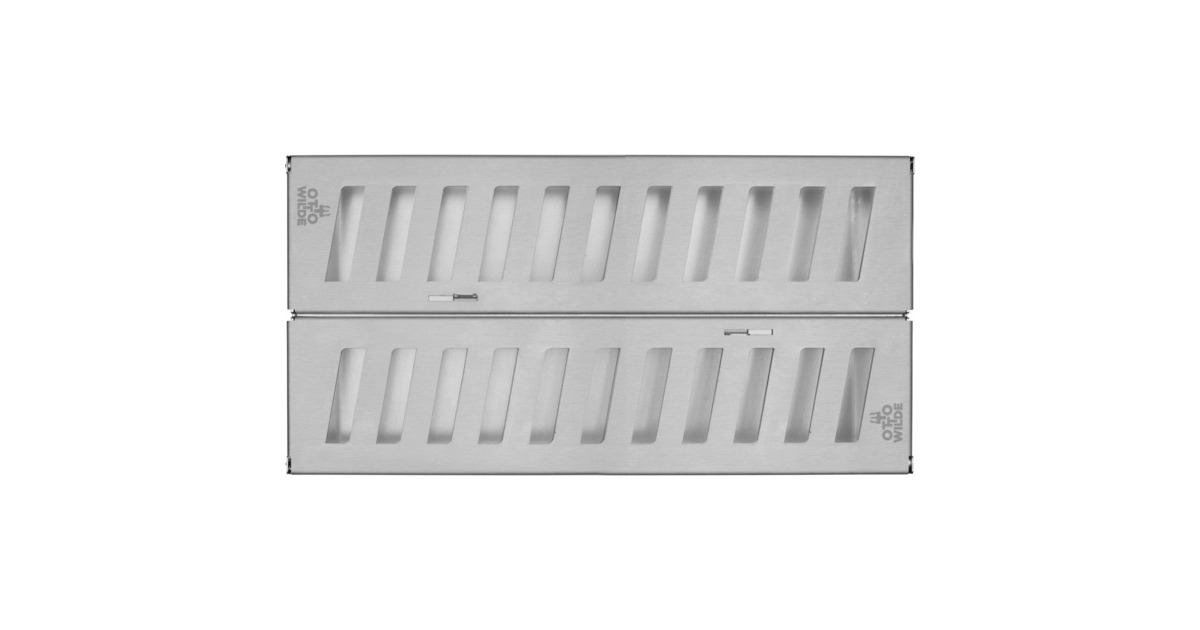 Otto Wilde Grillers Smoker Box 420151, Räucherbox(edelstahl, für Gasgrill G32 Smart / Connected)