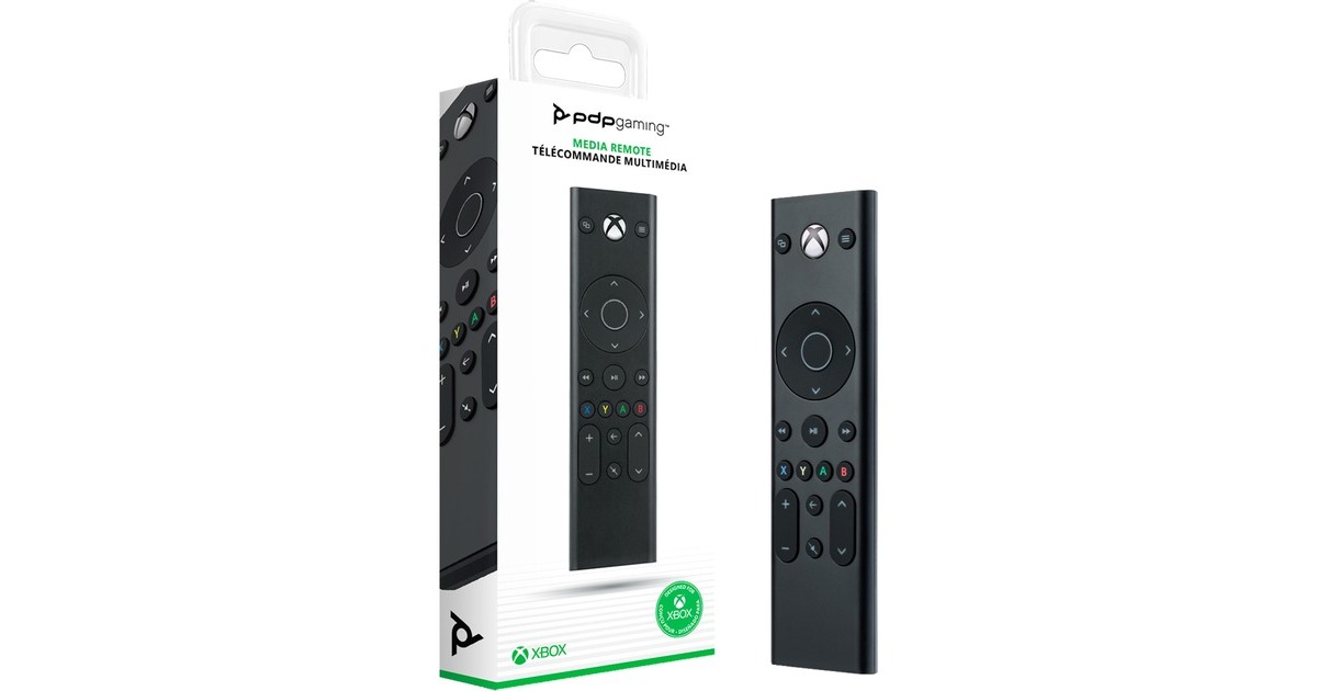 PDP Gaming Media Remote, Fernbedienung(schwarz, Xbox Series X|S, Xbox One)