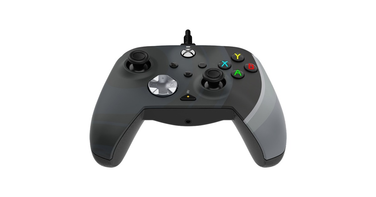 PDP Rematch Advanced Wired Controller - Radial Black, Gamepad(schwarz/grau, für Xbox Series X|S, Xbox One, PC)