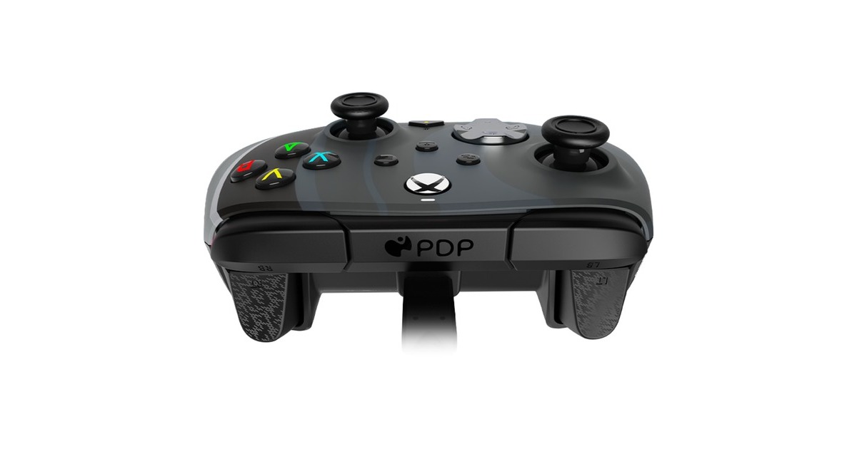 PDP Rematch Advanced Wired Controller - Radial Black, Gamepad(schwarz/grau, für Xbox Series X|S, Xbox One, PC)
