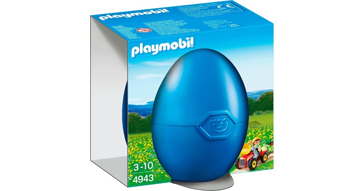 PLAYMOBIL 4943 Junge mit Kindertraktor, Konstruktionsspielzeug PLAYMOBIL 4943 Junge mit Kindertraktor, Konstruktionsspielzeug