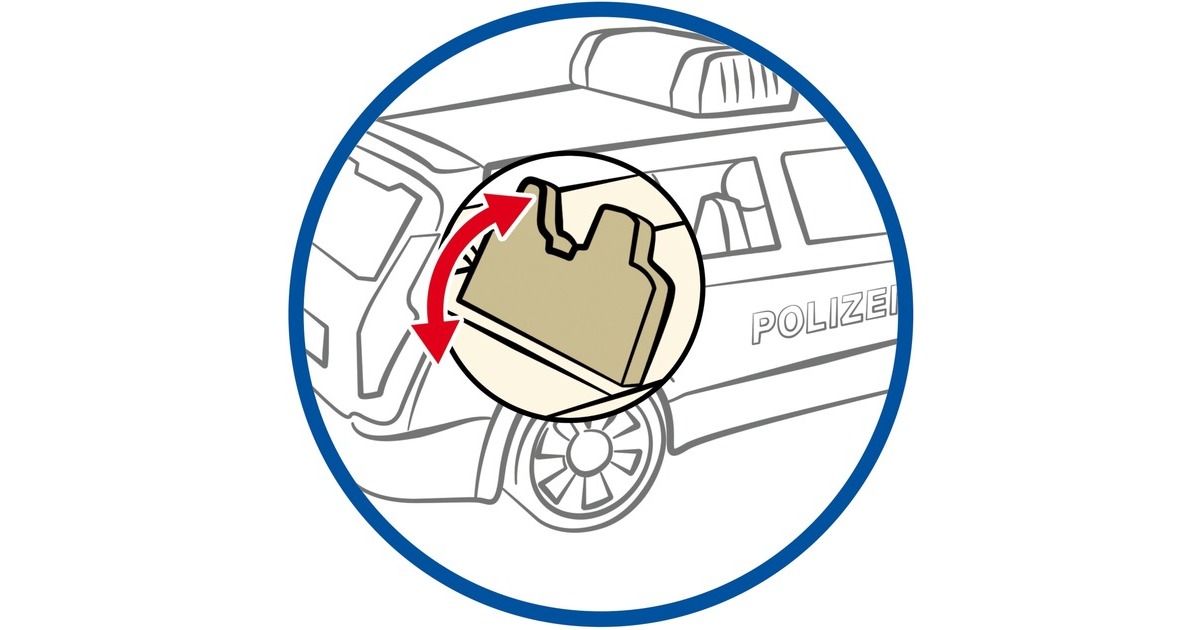 PLAYMOBIL 6873 City Action Polizei-Einsatzwagen, Konstruktionsspielzeug