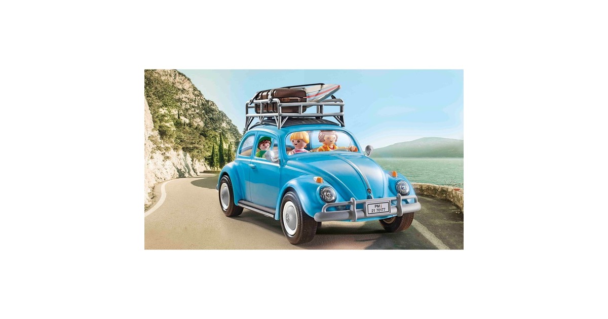 PLAYMOBIL 70177 Famous Cars Volkswagen Käfer, Konstruktionsspielzeug(blau)