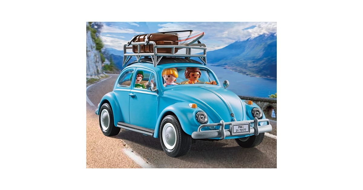 PLAYMOBIL 70177 Famous Cars Volkswagen Käfer, Konstruktionsspielzeug(blau)