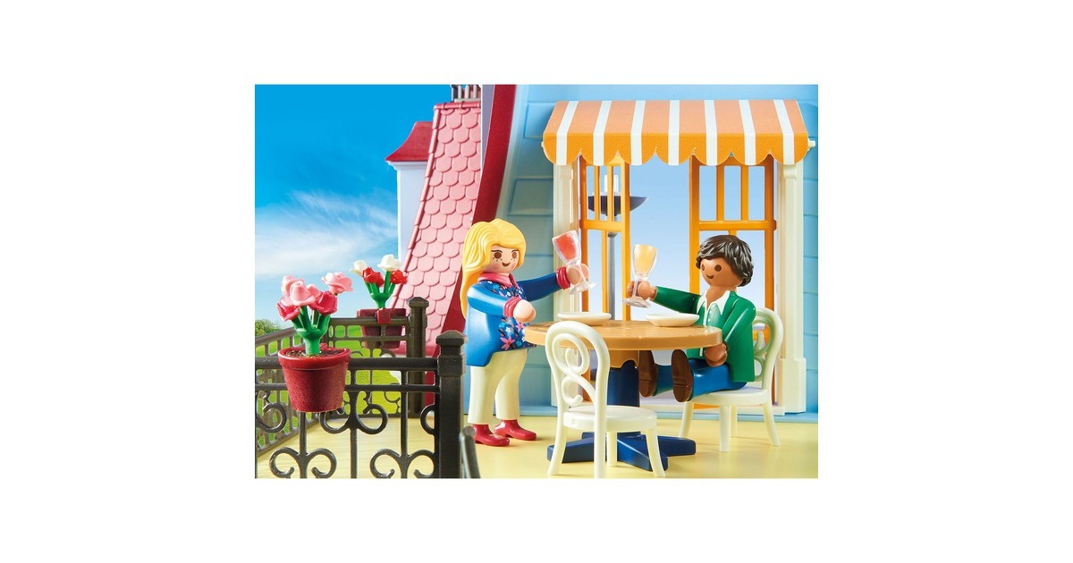 PLAYMOBIL 70205 Dollhouse Mein Großes Puppenhaus, Konstruktionsspielzeug