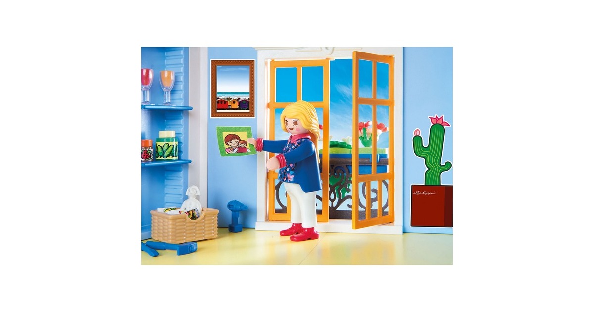 PLAYMOBIL 70205 Dollhouse Mein Großes Puppenhaus, Konstruktionsspielzeug