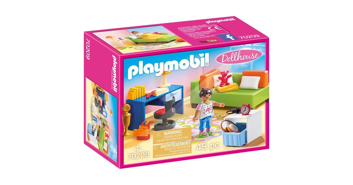 PLAYMOBIL 70209 Dollhouse Jugendzimmer, Konstruktionsspielzeug