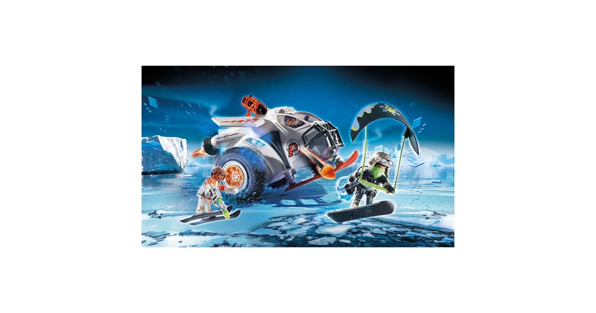 PLAYMOBIL 70231 Top Agents Spy Team Schneegleiter, Konstruktionsspielzeug