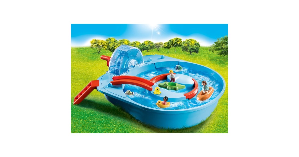 PLAYMOBIL 70267 1.2.3 AQUA Fröhliche Wasserbahn, Konstruktionsspielzeug