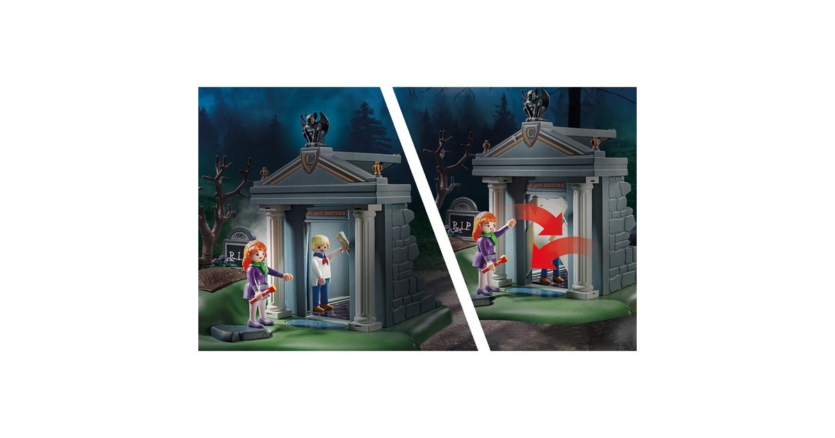 PLAYMOBIL 70362 SCOOBY-DOO! Abenteuer auf dem Friedhof, Konstruktionsspielzeug