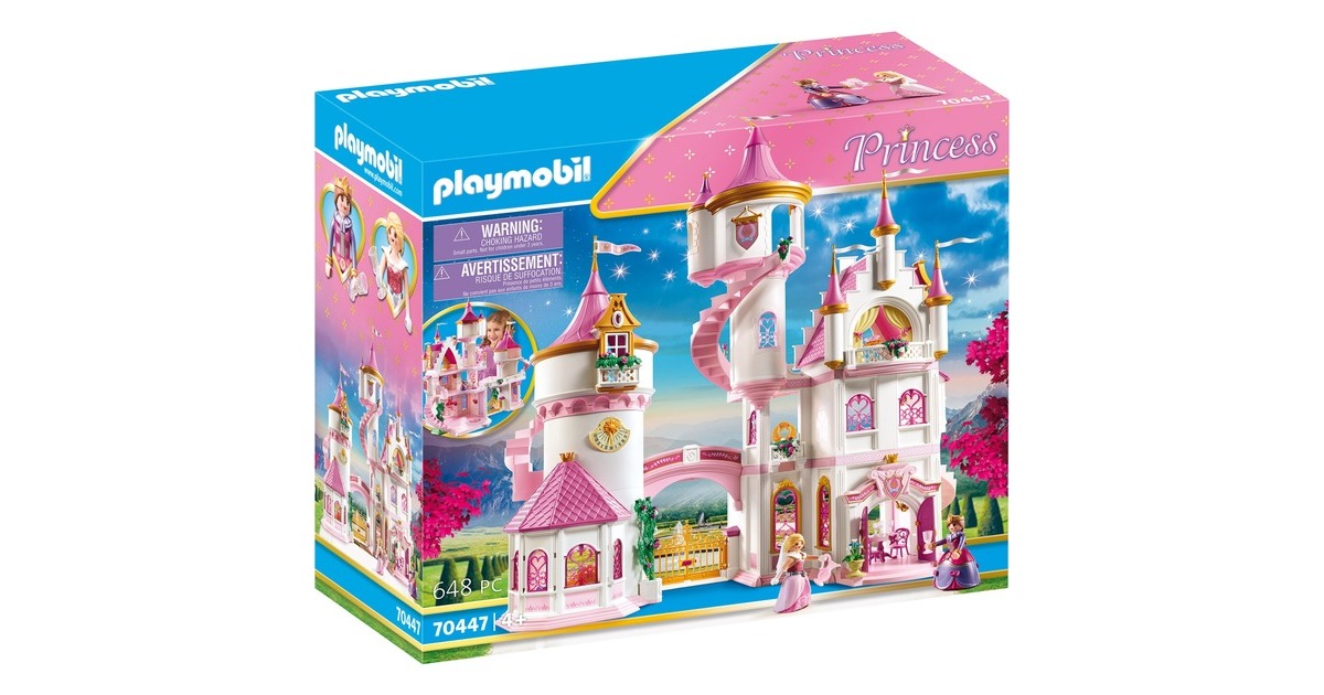 PLAYMOBIL 70447 Princess Großes Prinzessinnenschloss, Konstruktionsspielzeug