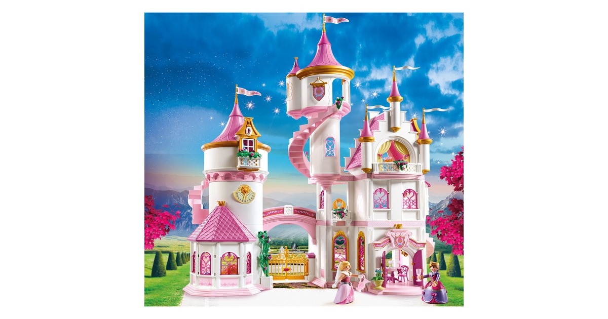 PLAYMOBIL 70447 Princess Großes Prinzessinnenschloss, Konstruktionsspielzeug