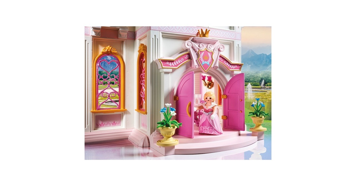 PLAYMOBIL 70447 Princess Großes Prinzessinnenschloss, Konstruktionsspielzeug