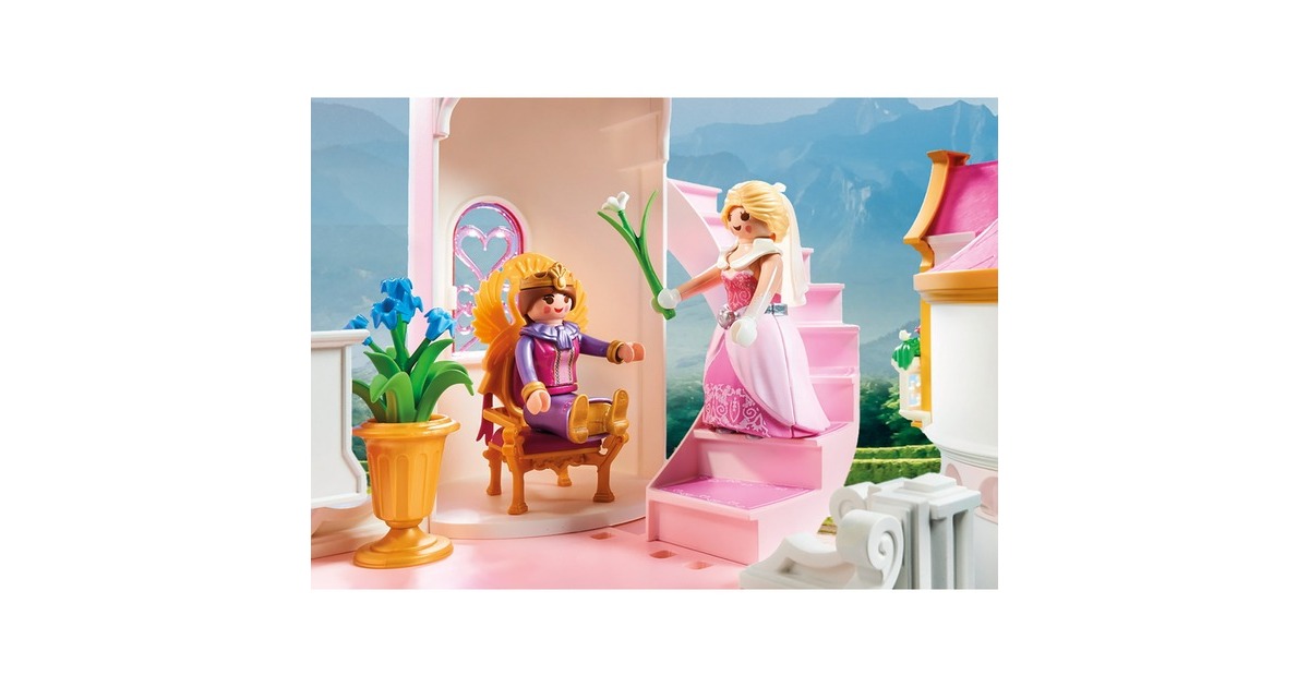 PLAYMOBIL 70447 Princess Großes Prinzessinnenschloss, Konstruktionsspielzeug
