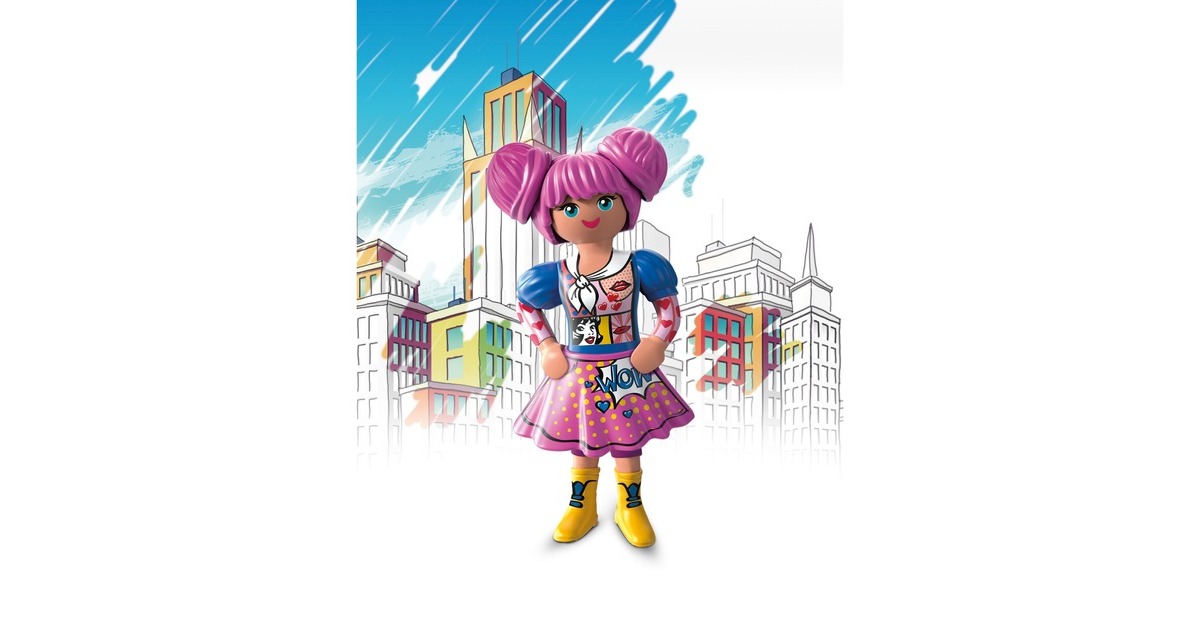 PLAYMOBIL 70472 EverDreamerz Rosalee - Comic World, Konstruktionsspielzeug