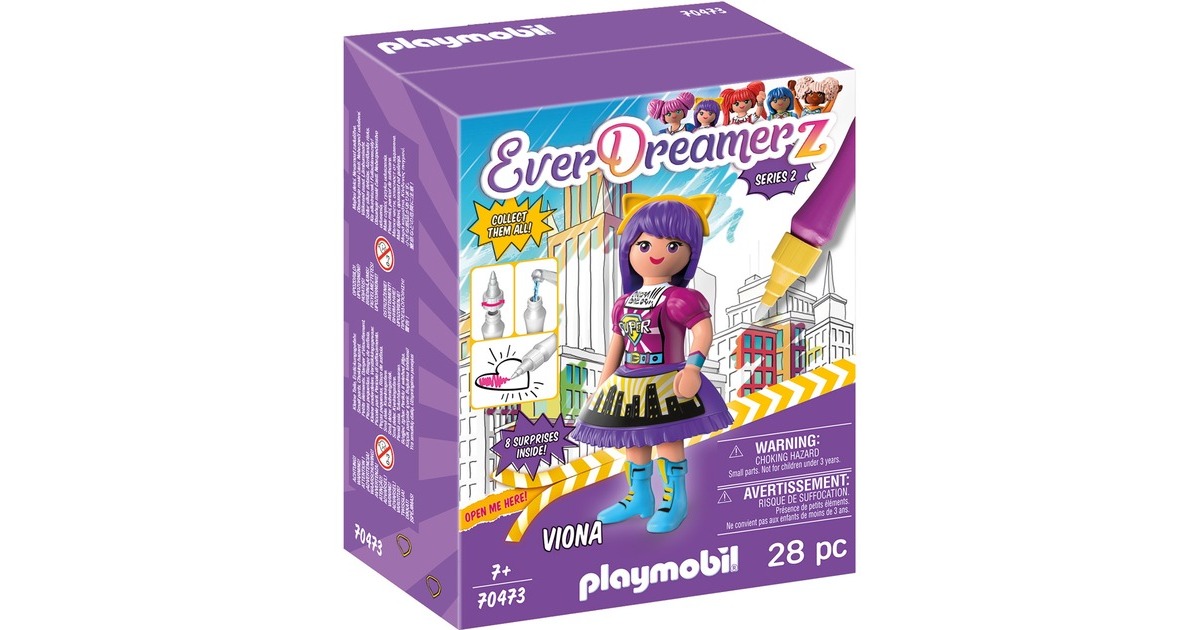 PLAYMOBIL 70473 EverDreamerz Viona - Comic World, Konstruktionsspielzeug