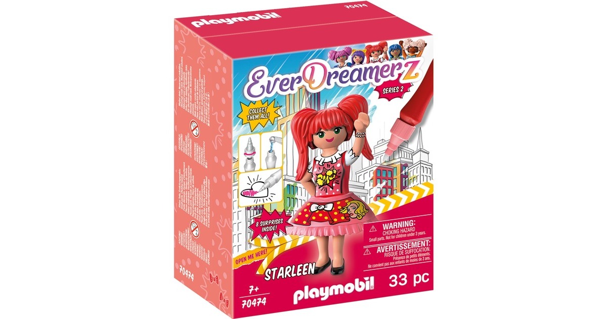 PLAYMOBIL 70474 EverDreamerz Starleen - Comic World, Konstruktionsspielzeug
