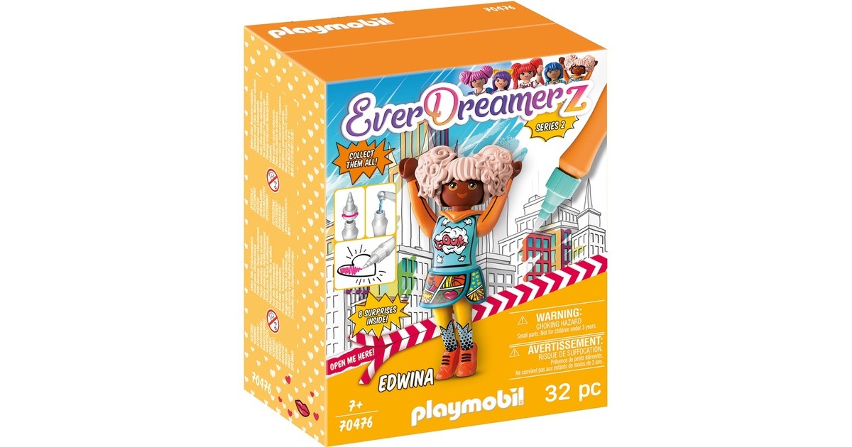 PLAYMOBIL 70476 EverDreamerz Edwina - Comic World, Konstruktionsspielzeug