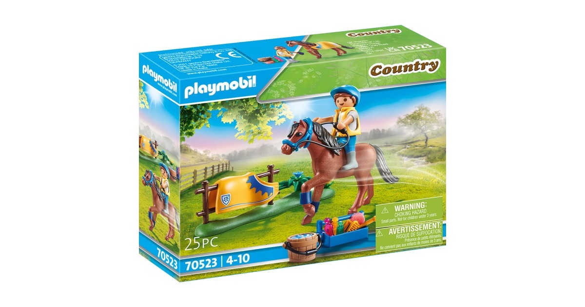 PLAYMOBIL 70523 Country Sammelpony "Welsh", Konstruktionsspielzeug