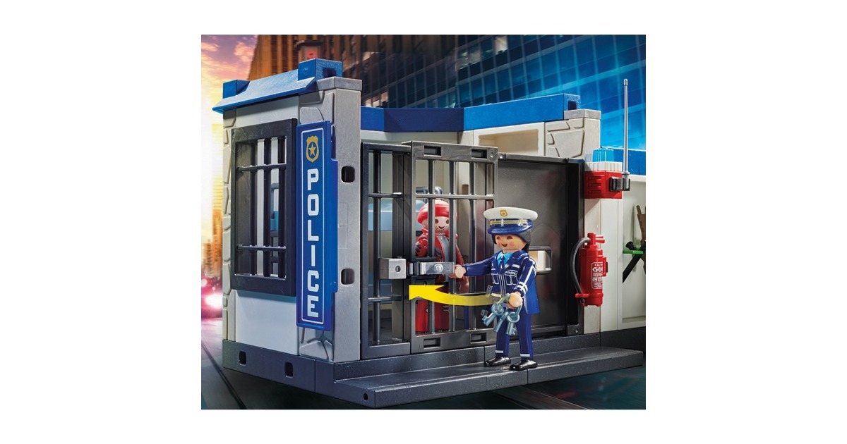 PLAYMOBIL 70568 City Action Polizei: Flucht aus dem Gefängnis, Konstruktionsspielzeug