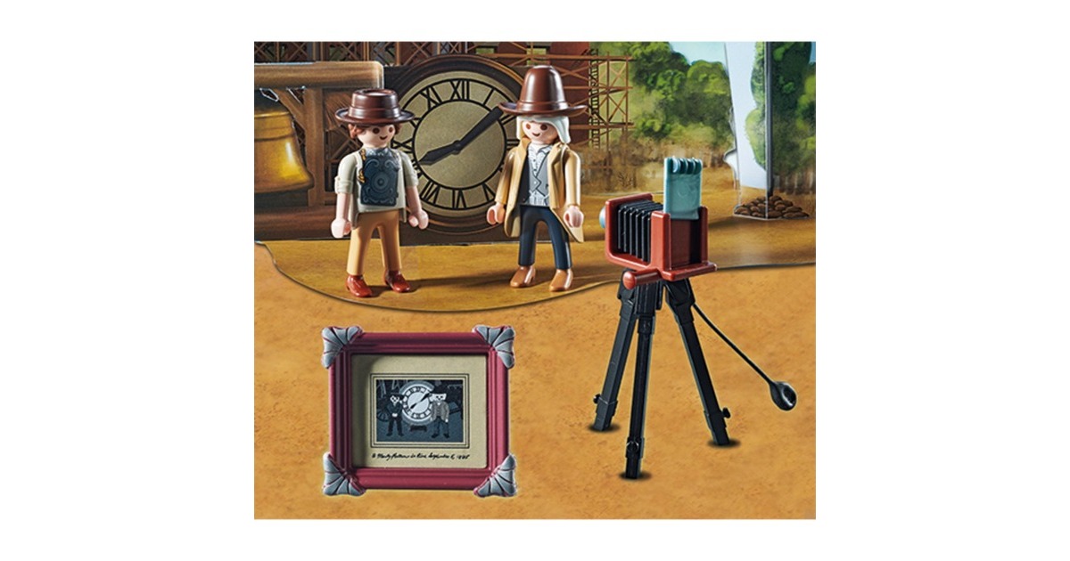 PLAYMOBIL 70576 Back to the Future Adventskalender 