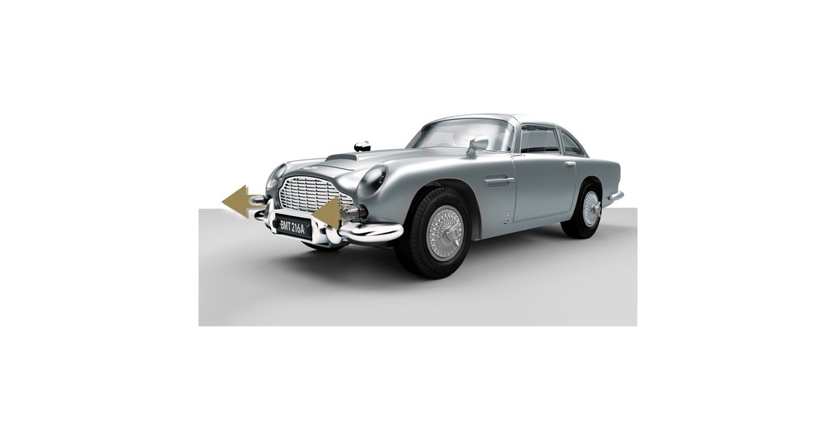 PLAYMOBIL 70578 Famous Cars James Bond Aston Martin DB5 - Goldfinger Edition, Konstruktionsspielzeug
