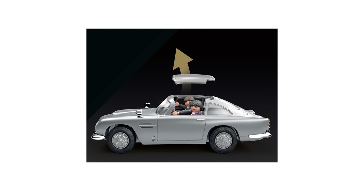 PLAYMOBIL 70578 Famous Cars James Bond Aston Martin DB5 - Goldfinger Edition, Konstruktionsspielzeug