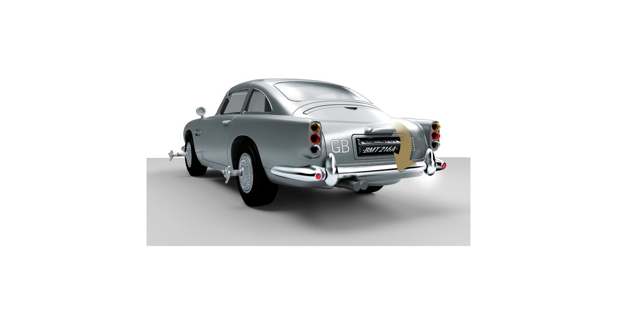 PLAYMOBIL 70578 Famous Cars James Bond Aston Martin DB5 - Goldfinger Edition, Konstruktionsspielzeug