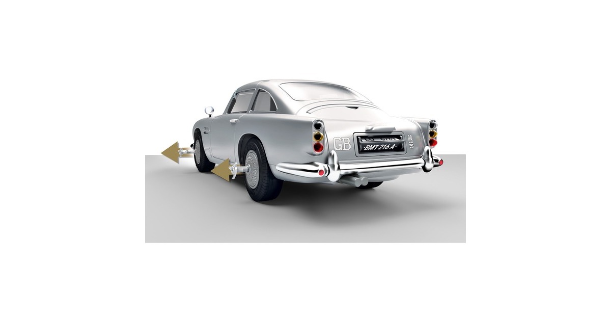 PLAYMOBIL 70578 Famous Cars James Bond Aston Martin DB5 - Goldfinger Edition, Konstruktionsspielzeug