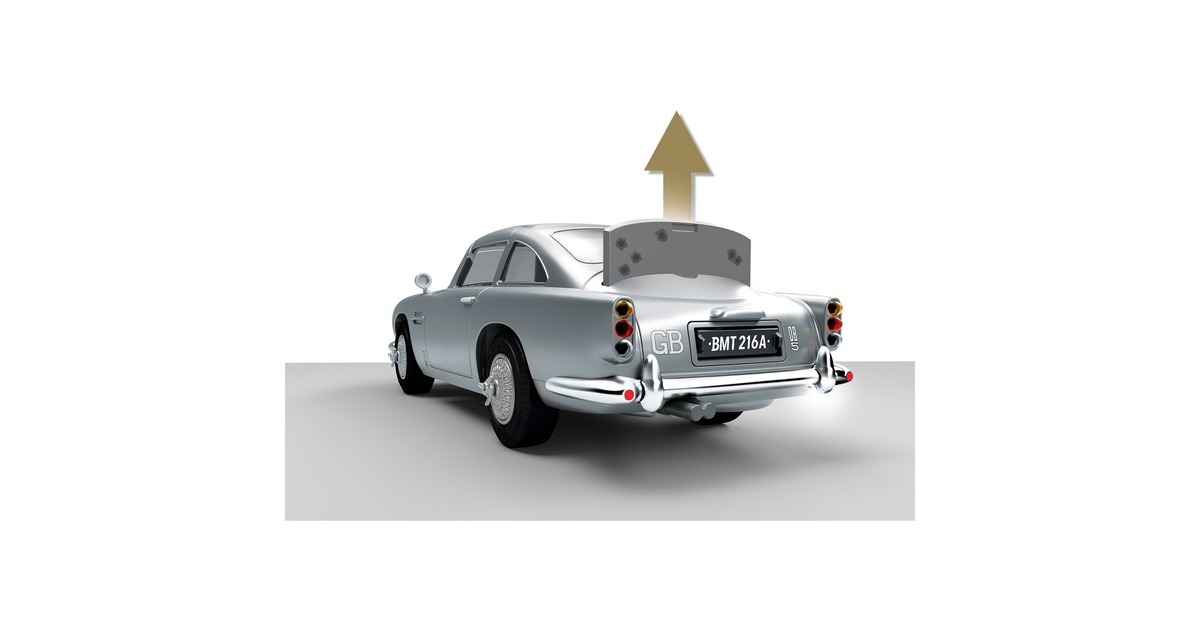 PLAYMOBIL 70578 Famous Cars James Bond Aston Martin DB5 - Goldfinger Edition, Konstruktionsspielzeug