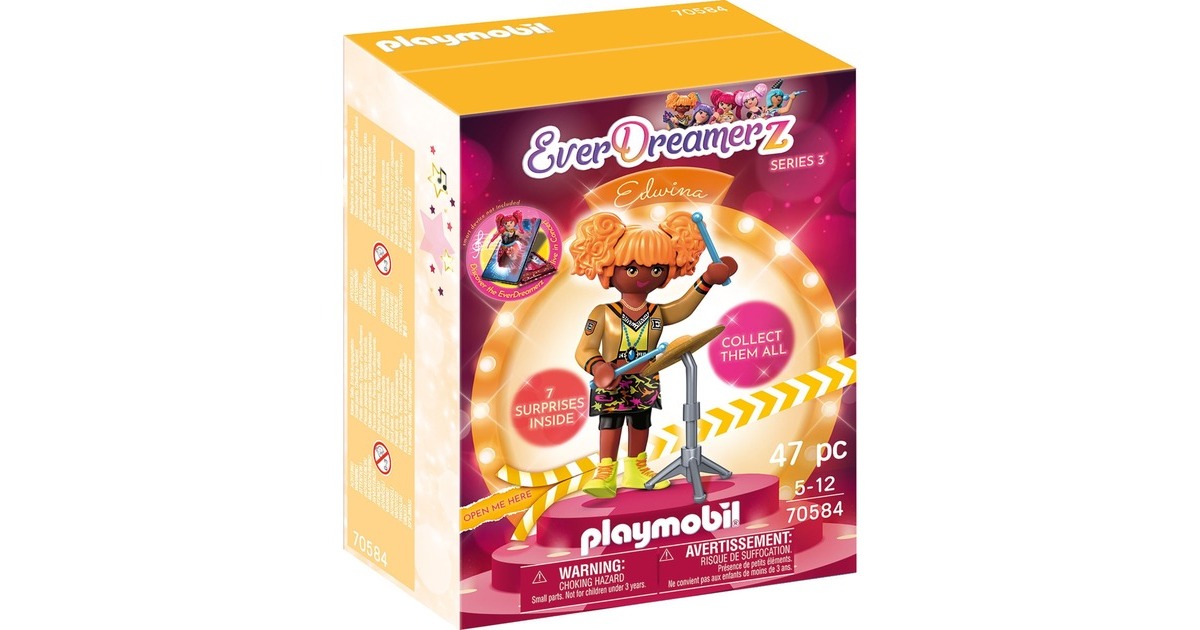 PLAYMOBIL 70584 EverDreamerz Edwina - Music World, Konstruktionsspielzeug