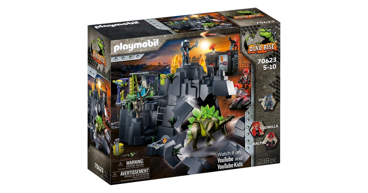 PLAYMOBIL 70623 Dino Rise Dino Rock, Konstruktionsspielzeug