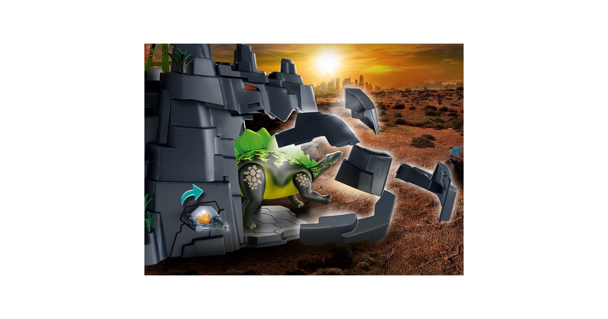 PLAYMOBIL 70623 Dino Rise Dino Rock, Konstruktionsspielzeug