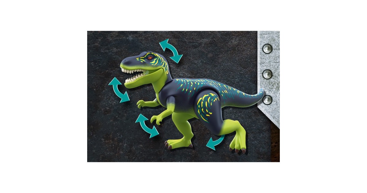PLAYMOBIL 70624 Dino Rise T-Rex: Gefecht der Giganten, Konstruktionsspielzeug