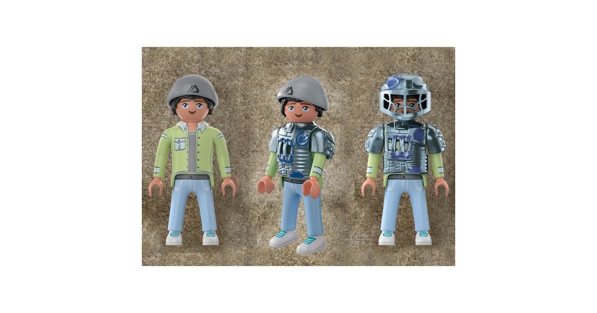 PLAYMOBIL 70626 Dino Rise Saichania: Abwehr des Kampfläufers, Konstruktionsspielzeug