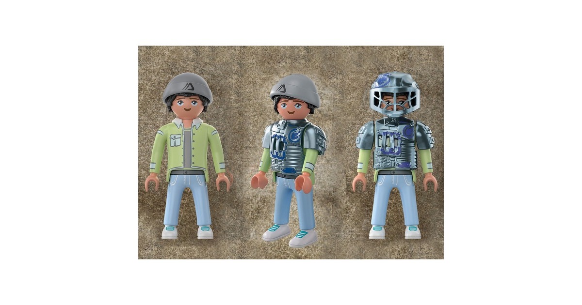 PLAYMOBIL 70626 Dino Rise Saichania: Abwehr des Kampfläufers, Konstruktionsspielzeug