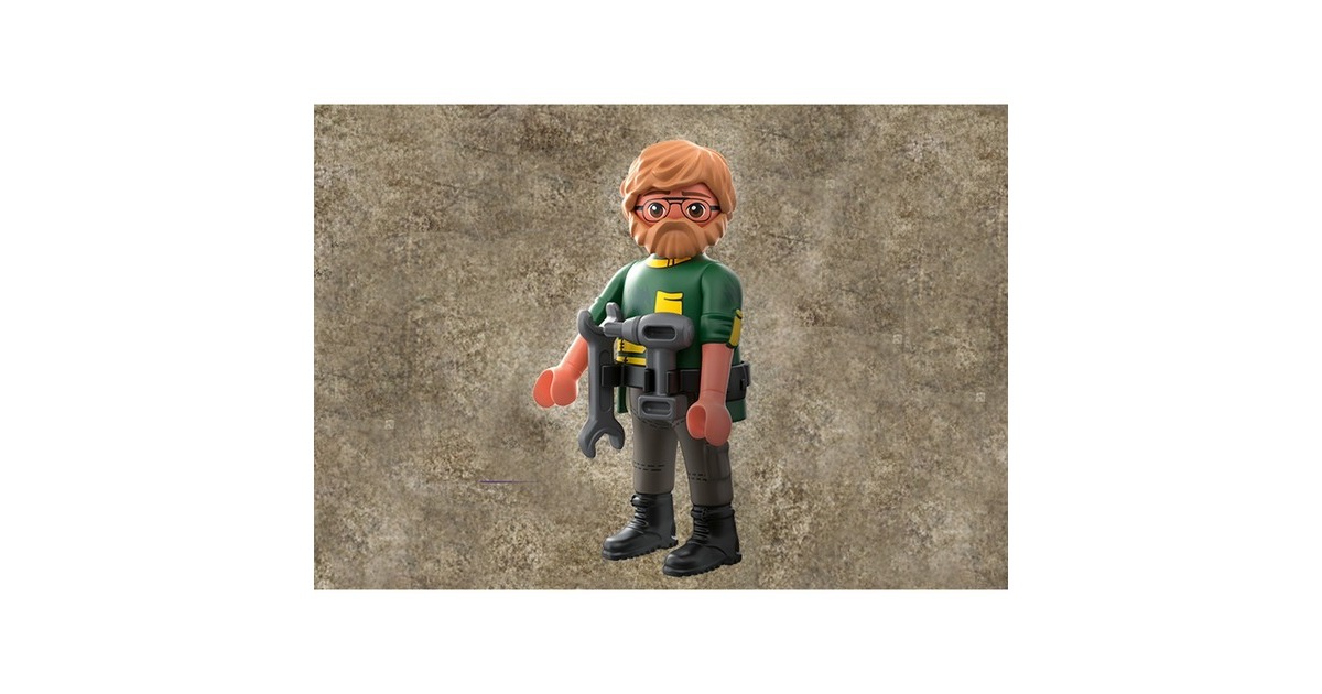 PLAYMOBIL 70629 Dino Rise Uncle Rob: Aufrüstung zum Kampf, Konstruktionsspielzeug