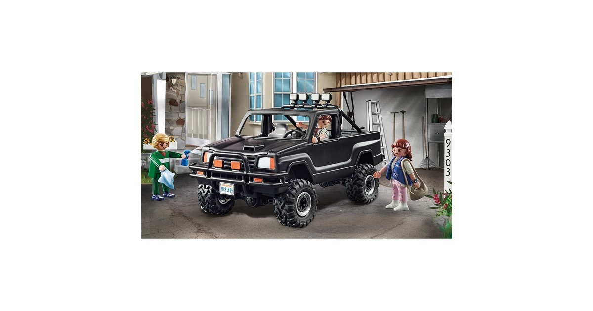PLAYMOBIL 70633 Back to the Future Marty's Pick-up Truck, Konstruktionsspielzeug