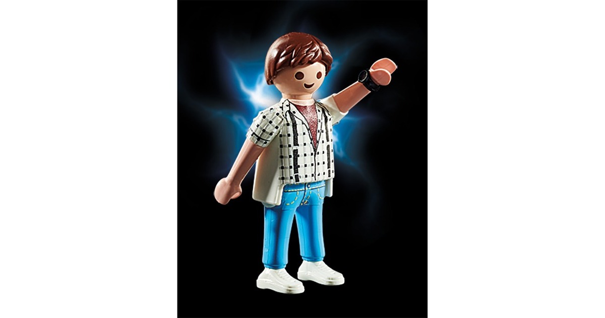 PLAYMOBIL 70633 Back to the Future Marty's Pick-up Truck, Konstruktionsspielzeug