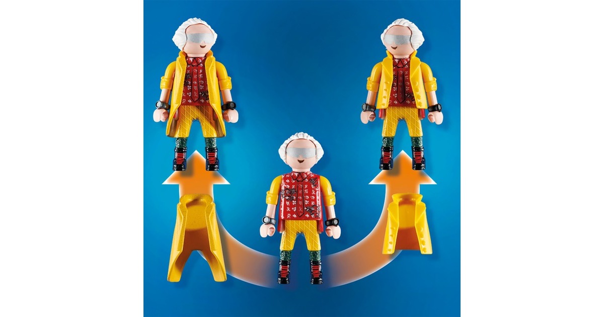 PLAYMOBIL 70634 Back to the Future Verfolgung mit Hoverboard, Konstruktionsspielzeug