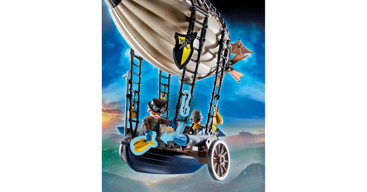 PLAYMOBIL 70642 Novelmore Darios Zeppelin, Konstruktionsspielzeug