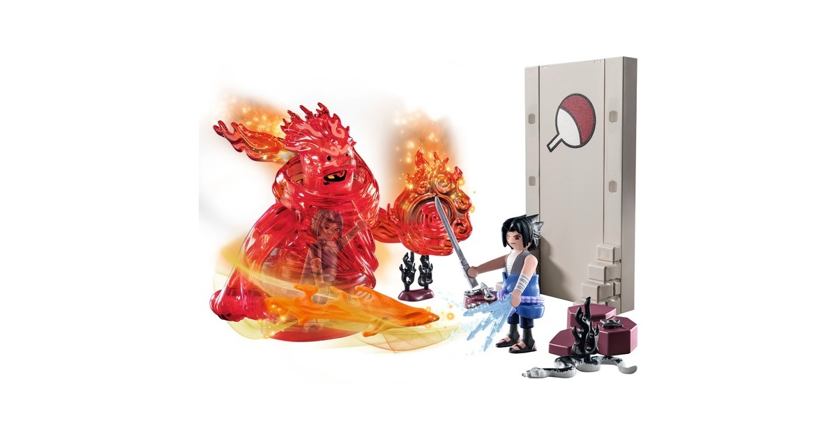 PLAYMOBIL 70666 Naruto Shippuden - Sasuke vs. Itachi, Konstruktionsspielzeug
