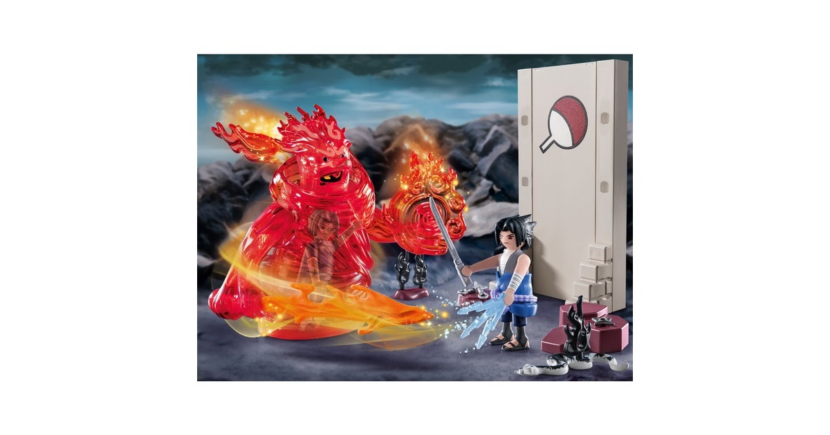 PLAYMOBIL 70666 Naruto Shippuden - Sasuke vs. Itachi, Konstruktionsspielzeug