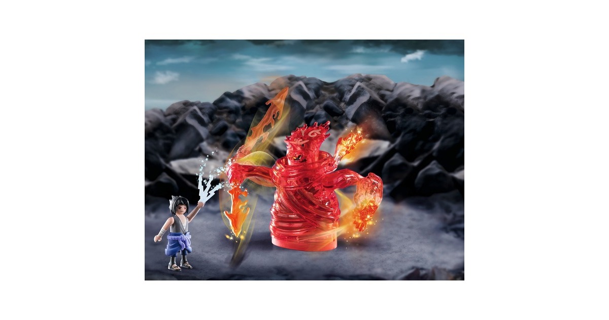 PLAYMOBIL 70666 Naruto Shippuden - Sasuke vs. Itachi, Konstruktionsspielzeug